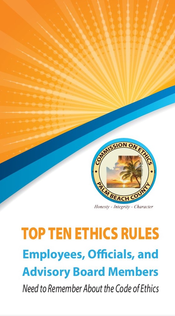 Top Ten Ethics Rules